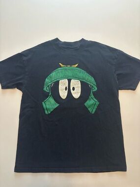 Vintage Marin the martian loony toons missing giant tag (heavy weight shirt) Y2K